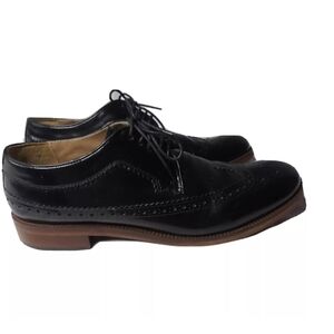 Top Man Wingtip Dress Shoes Size 13 Arthur High Shine EU 46 Hard Nose